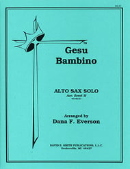 Gesu Bambino Alto Saxophone and Piano cover